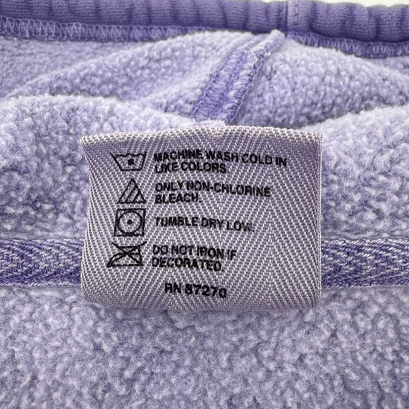 Comfort Colors Seaside Florida 30A Purple Garment Dyed Full Zip Hoodie Womens XL - Picture 6 of 8